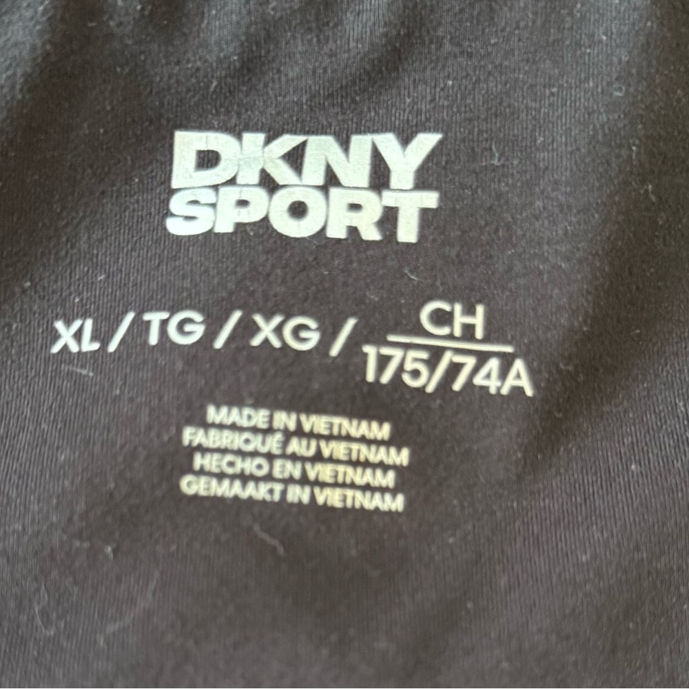 DKNY SPORT LOT of 3 patterned leggings 7/8 ankle length size XL X-Large - Picture 6 of 11
